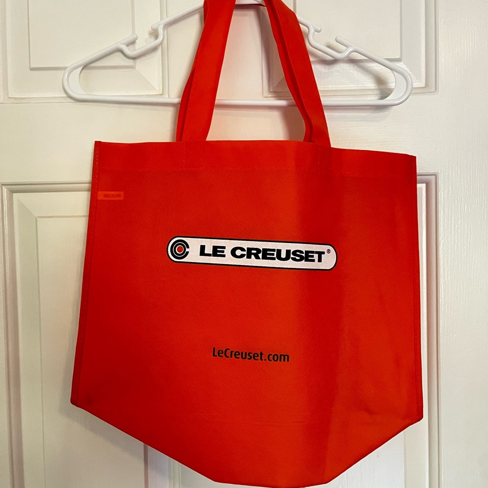 Le Creuset Vibrant Orange Shopping Tote